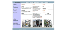 Desktop Screenshot of cykelplanera.se